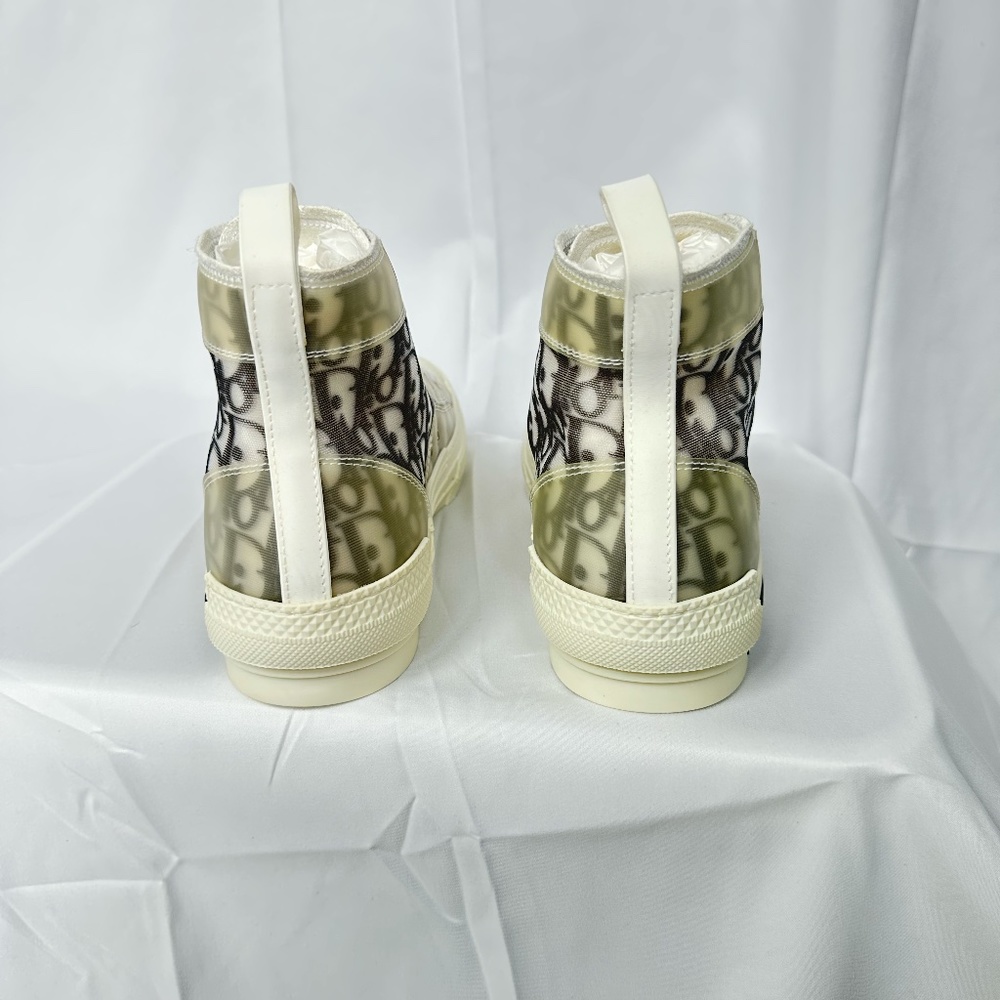 DIOR MEN B23 Sneakers Black and White - Picture 4 of 5